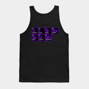 Metallic Periodic Tank Top